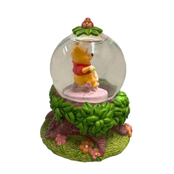 Disney Winnie the Pooh Tree Top Honey Hands Miniature Mini Snow Globe Figurine - Picture 8 of 11